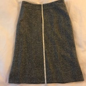 Gap wool blend skirt